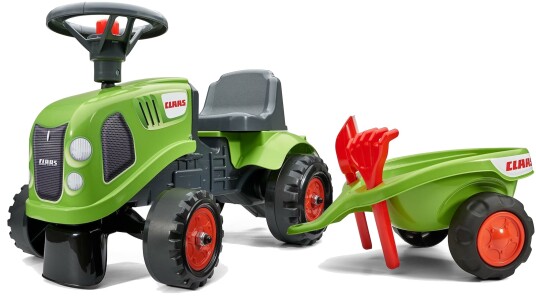 Falk Claas Traktor med Tilbehør Falk Claas Traktor med Tilbehør