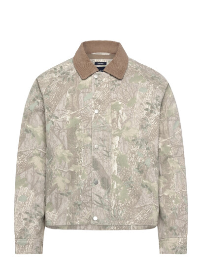 Abercrombie & Fitch Lw Zip Barn Jacket - Multi/patterned - M Abercrombie & Fitch Lw Zip Barn Jacket - Multi/patterned - M