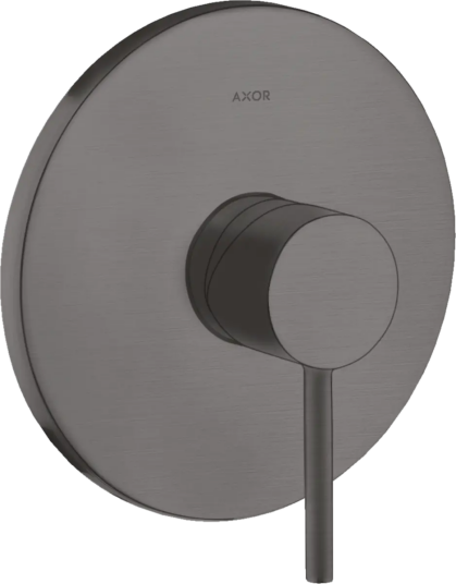 Axor Starck Dusjbatteri, med 1 utløp For innbygging, Børstet Sort Krom Axor Starck Dusjbatteri, med 1 utløp For innbygging, Børstet Sort Krom