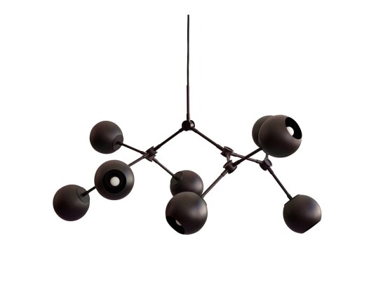 101 Copenhagen Drop Globe Lysekrone Mini Burnt Sort