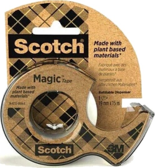 Scotch 3M Scotch 3M Scotch® Magic™ Greener Choice Office Tape 9 1915D Matt 19 Mm 15 M 1 Rull Brett