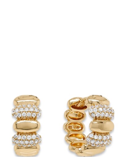 MARMARA STERLING Goldplated Earrings |Guld |One Size