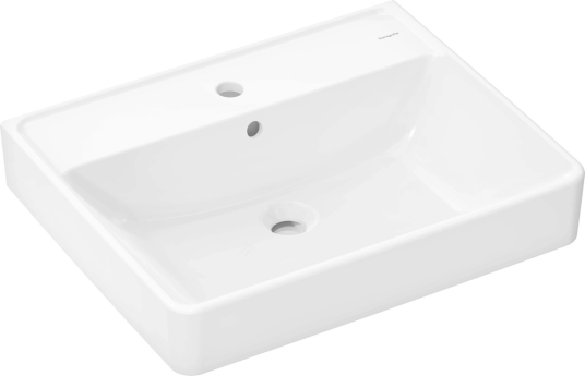 Hansgrohe Xanuia Q Vegghengt Servant 60x48 cm m/1 bl.hull m/ol Hvit