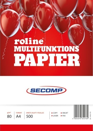 Roline 16061125 Universal A4 210X297 Mm 500 Ark 80 G/M² Hvit 2,36 Kg