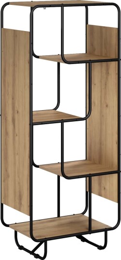vidaXL Høyskap Artisan eik 60 x 37,5 x 144 cm Konstruert tre