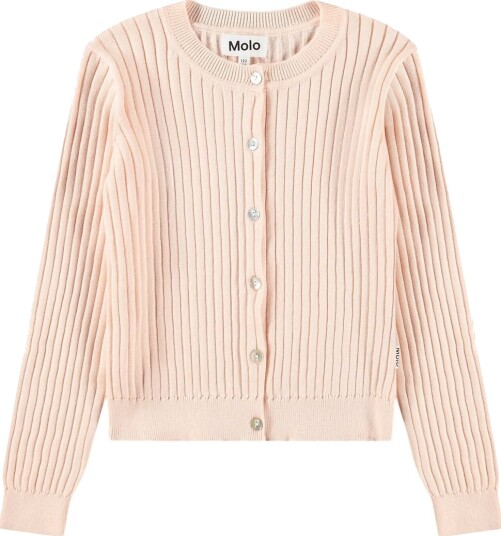 Molo Cardigan Strikk Gloria Cloud Rosa Molo 7 8 år (122 128) Cardigan Beige