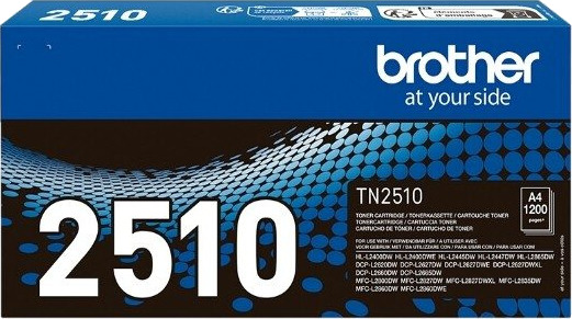 Brother TN-2510 - high capacity - black - original - toner cartridge - Laser toner Svart Brother TN-2510 - high capacity - black - original - toner cartridge - Laser toner Svart