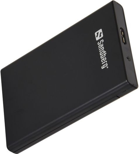 Sandberg 2.5'' SATA Kabinet med USB 3.0 Gen 1 - Plast