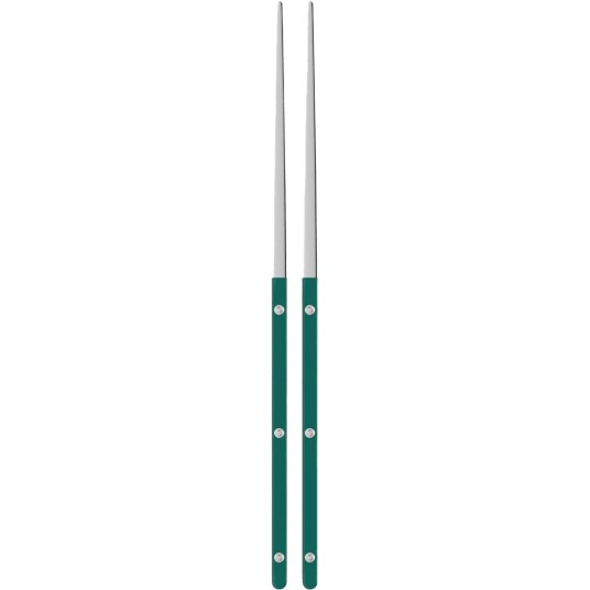 Bistrot Solid Spisepinner 2 pk Grønn