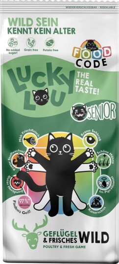 Lucky Lou Tørrfôr Senior Fjærkre & Vilt 3 kg