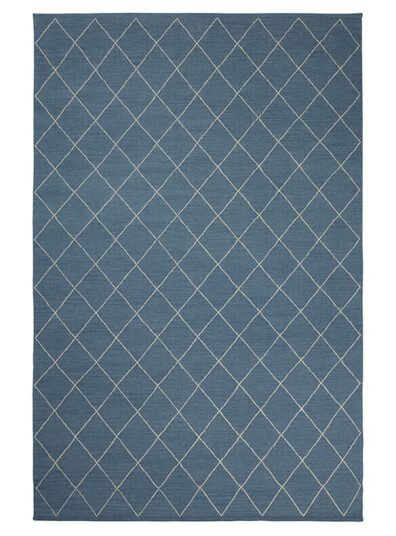 Chhatwal & Jonsson Diamond teppe Heaven blue/off-white, 230 x 336 cm