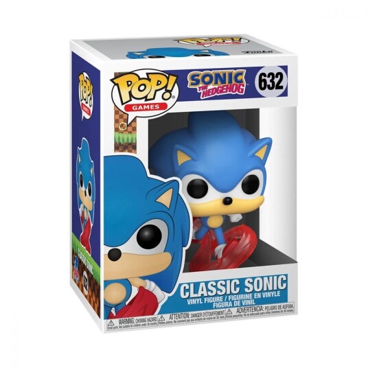 Funko Sonic the Hedgehog 30-årsjubileum Running Sonic Pop! Figur