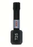Bosch Impact T25 25 mm Skrutrekkerbits 25 Deler for Slagdriller