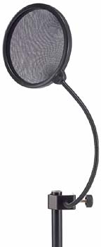 K&M 23956 Popfilter for Mikrofon - Svart