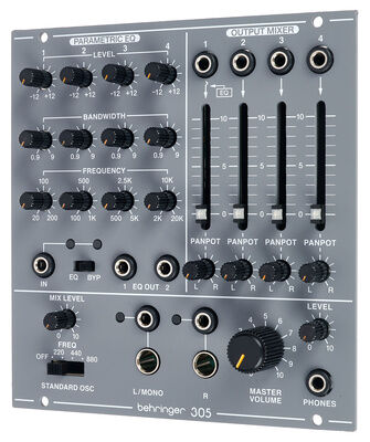 Behringer 305 EQ/Mixer/Output Behringer 305 EQ/Mixer/Output