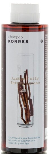 Korres Liquorice & Urtica Shampoo For Fett Hår