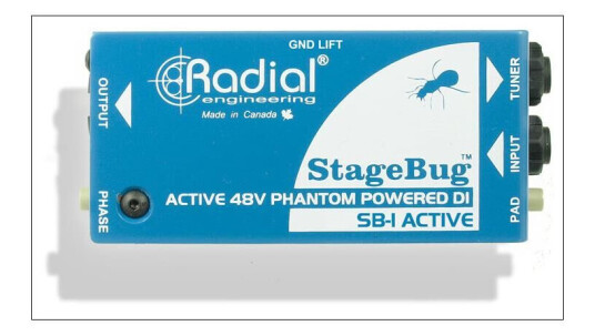 Radial Sb-1 Stagebug Aktiv Akustisk Di
