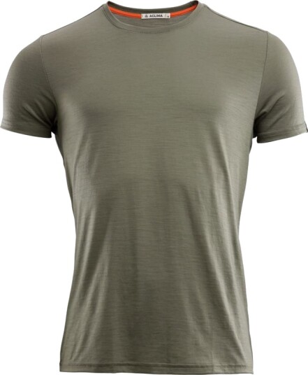Aclima Men's LightWool T-Shirt Grønn XXL Man Aclima Men's LightWool T-Shirt Grønn XXL Man