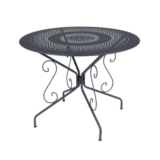 Fermob Montmartre Table 96 cm Anthracite 47
