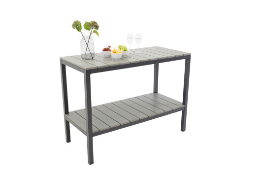 Parma sidebord  svart, grå.