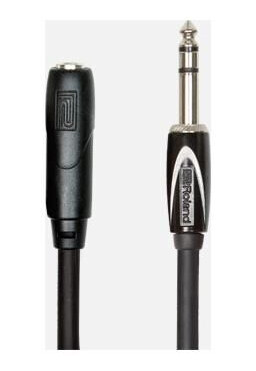 Roland Rhc-25-1414 7.5m Extension Cable Headphone 1/4" Trs Male To Female