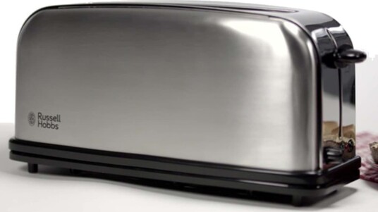 Russell Hobbs Brødrister med lang åpning Adventure sølv 1000 W