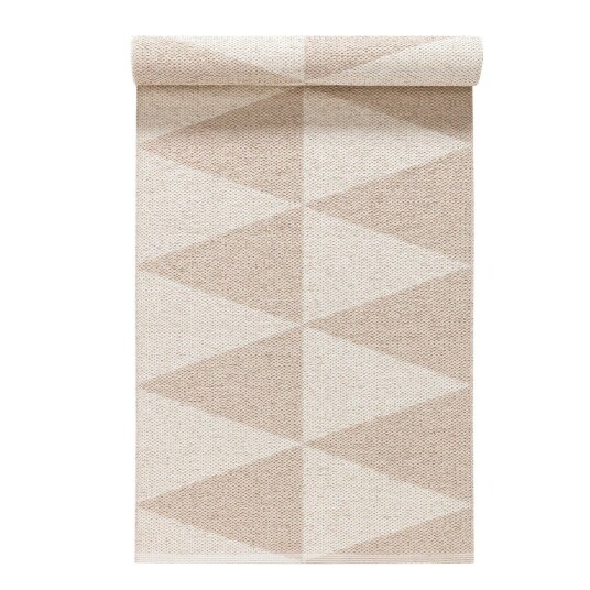 Scandi Living Rime gulvteppe nude (beige) 70x200 cm