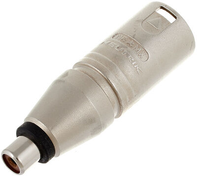 Neutrik NA2MPMF XLR til RCA Adapter Sølv