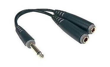 Klotz Ayu-2 Y-Kabel Jack Hann Mono - 2x Jack Hunn Mono