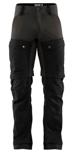 Fjellreven Men's Keb Gaiter Trousers Long Sort 56 Man