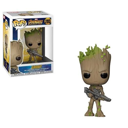 Funko Avengers: Infinity War Teen Groot with Gun Pop! Vinyl Figure 293