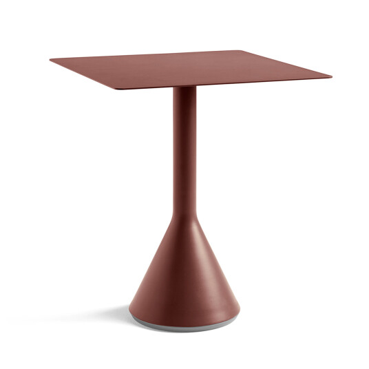 HAY Palissade Cone Table 65 x 65 cm Palissade Cone Table 65x65 cm Iron Red HAY Palissade Cone Table 65 x 65 cm Palissade Cone Table 65x65 cm Iron Red