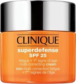 Clinique Superdefense 50ml Dagkrem SPF25 for Kombinert til Fet Hud med Anti-Age Egenskaper