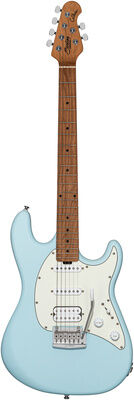 Sterling by Music Man Cutlass CT50HSS Daphne Blå