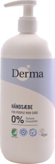 Derma Håndsåpe Med Pumpe 500ml