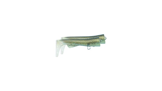 Svartzonker Ugly Louis Junior Paddle tail 2 pack Golden Bream