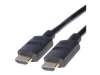 PremiumCord - HDMI-kabel med Ethernet - HDMI hann til HDMI hann - 15 m - trippel beskyttelse - svart - 4K-støtte PremiumCord - HDMI-kabel med Ethernet - HDMI hann til HDMI hann - 15 m - trippel beskyttelse - svart - 4K-støtte