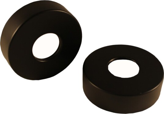 Celeste Rosett 80mm 2 Stk Matt Sort Celeste Rosett 80mm 2 Stk Matt Sort
