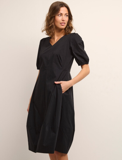 Culture Cuantoinett Ss Dress - Black - L