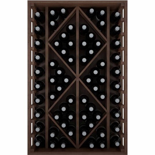 Winerex CARLO 68 flasker Brunbeiset furu Winerex CARLO 68 flasker Brunbeiset furu