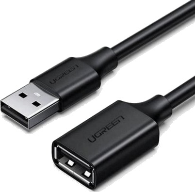 Ugreen USB-A 2m Skjøtekabel Svart
