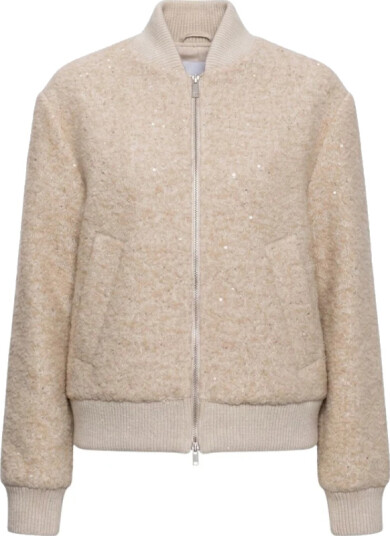 Peserico Dame Jakker Beige M,