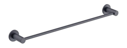 Bathlife Lättnad hånkdklestang enkel 60 cm sort matt Bathlife Lättnad hånkdklestang enkel 60 cm sort matt