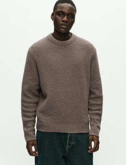 WOOD WOOD Wwandy Crew Neck 25191 - Beige - L