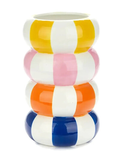Balvi Keramik Vase Floats, Flerfarvet 20 Cm - Multi/patterned - H:20CM