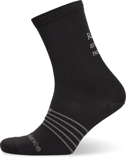 New Balance Pro Run Graphic Crew Socks 1 Pair BLACK M New Balance Pro Run Graphic Crew Socks 1 Pair BLACK M