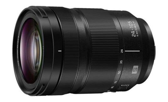 Panasonic Lumix S S-R24105 zoom lens 24 mm 105 mm Panasonic Lumix S S-R24105 zoom lens 24 mm 105 mm