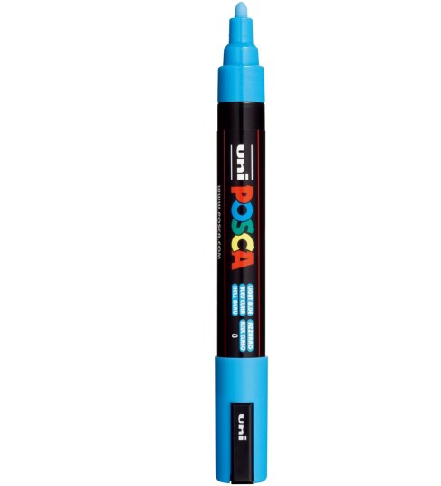 Posca Posca Marker PC-5M Medium Light blue Posca Posca Marker PC-5M Medium Light blue