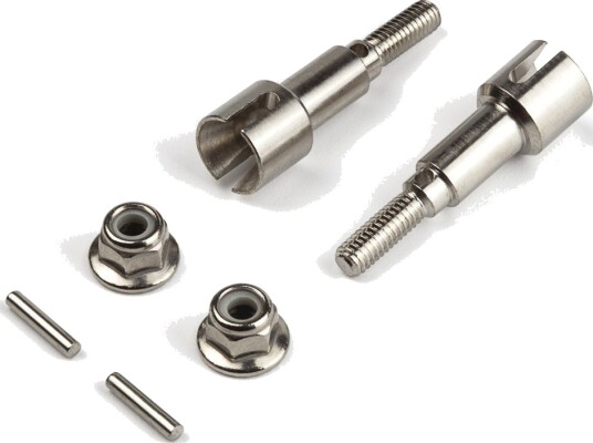 Blackzon Metall Bakaksler til RC Bil 2 stk