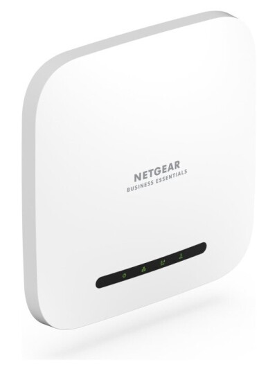 Netgear Business Essentials Wax220 - Trådløst Tilgangspunkt - Ax4200, Dual-Band, With Multi-Gig Poe - Wi-Fi 6 - 2.4 Ghz, 5 Ghz - Vegg/Tak-Monterbar
